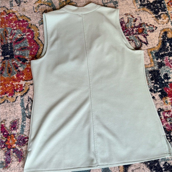 Ann Taylor Sleeveless Top - Soft Mint Green - Picture 3 of 3